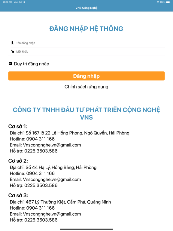 Screenshot #4 pour VNSCongNghe