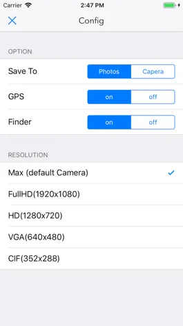 Game screenshot Capera  (HD camera) hack