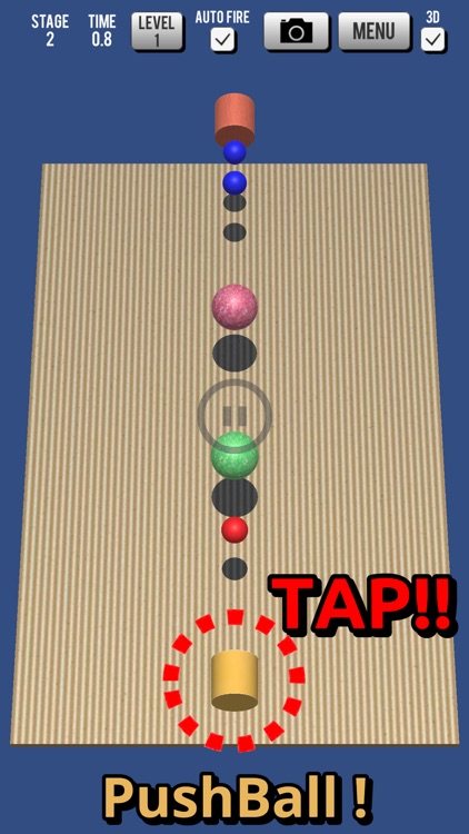 PushBall Game:simple ball game