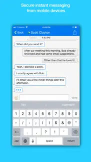 groupwise messenger iphone resimleri 1