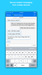 GroupWise Messenger screenshot