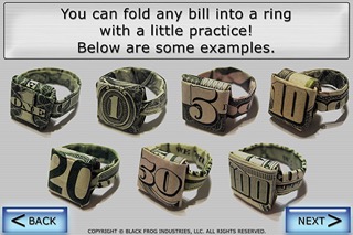 Dollar Ring Origamiのおすすめ画像2