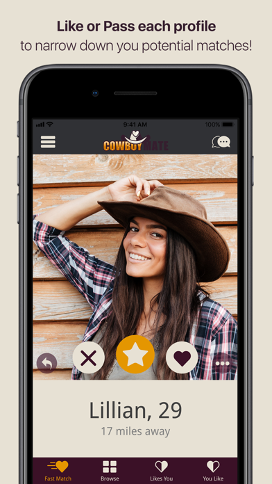 Cowboy Mate Dating App screenshot 2