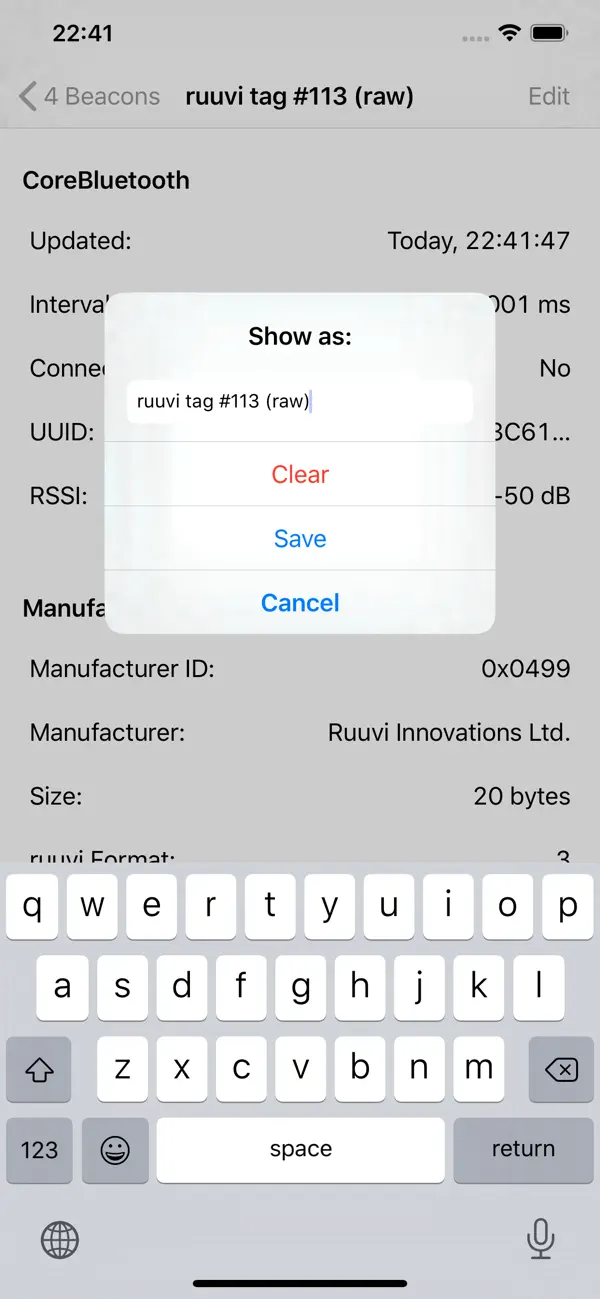 #3. Core Beacons (iOS) Bởi: fluthaus