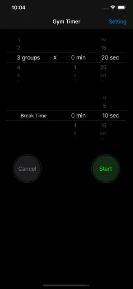 Game screenshot Gym Timer Tool mod apk