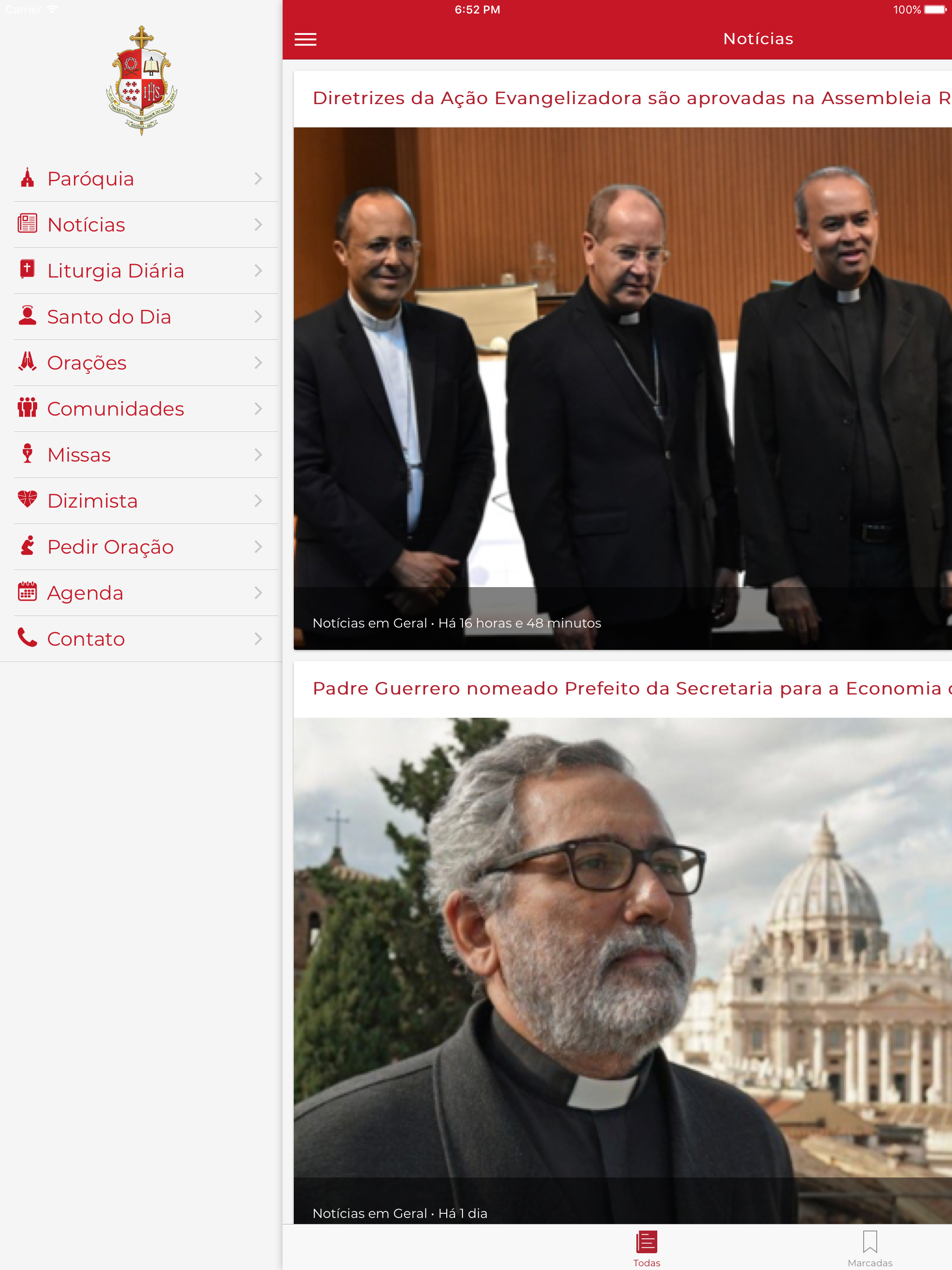 Paroquia Senhor Do  Bonfim screenshot 6