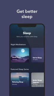 simple habit sleep, meditation iphone screenshot 4
