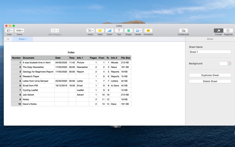 App screenshot