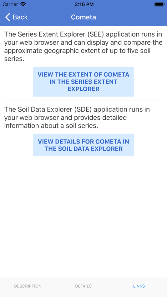 #8. SoilWeb (iOS) By: University of California, Davis