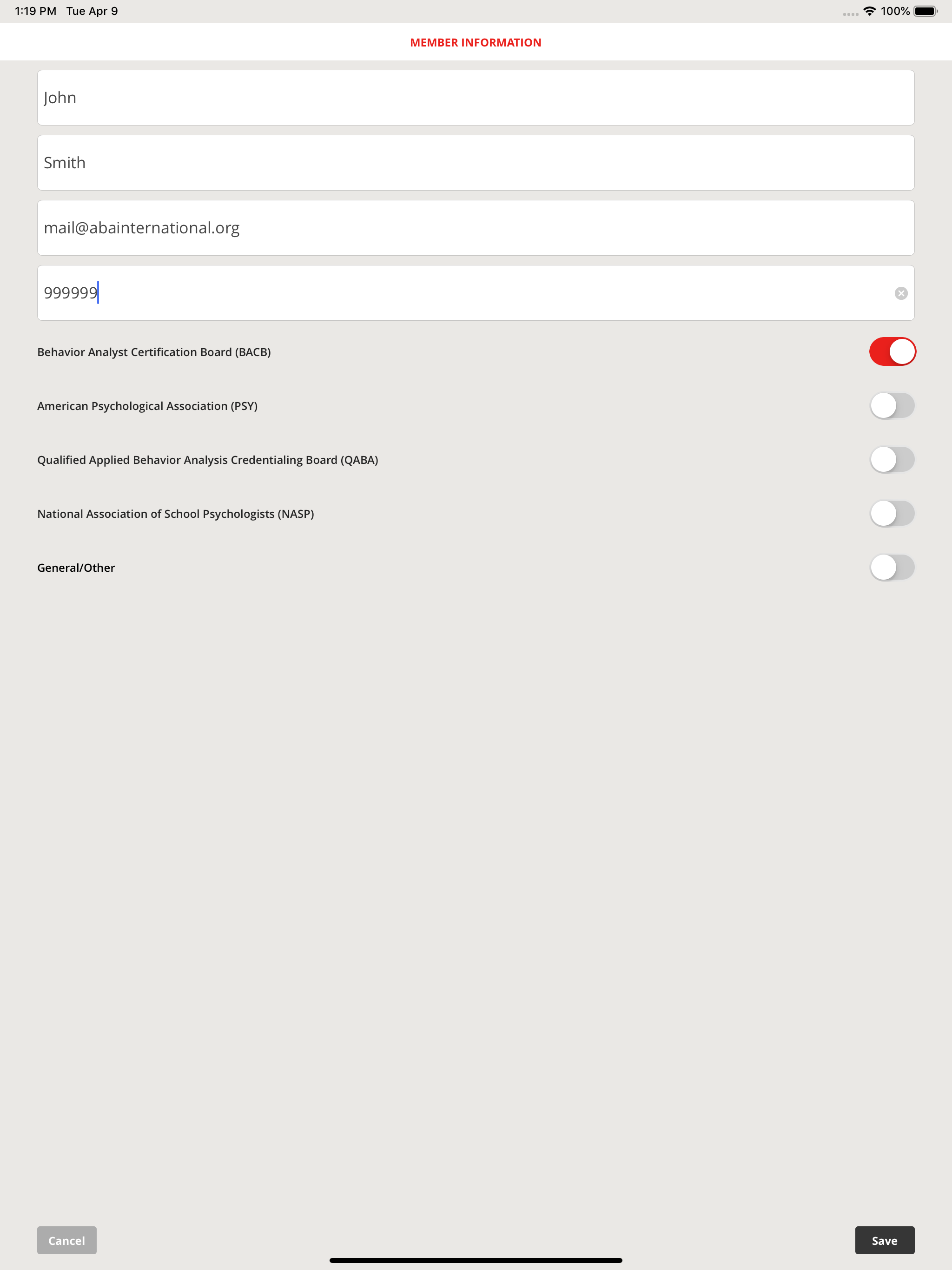 ABAI Events screenshot 11