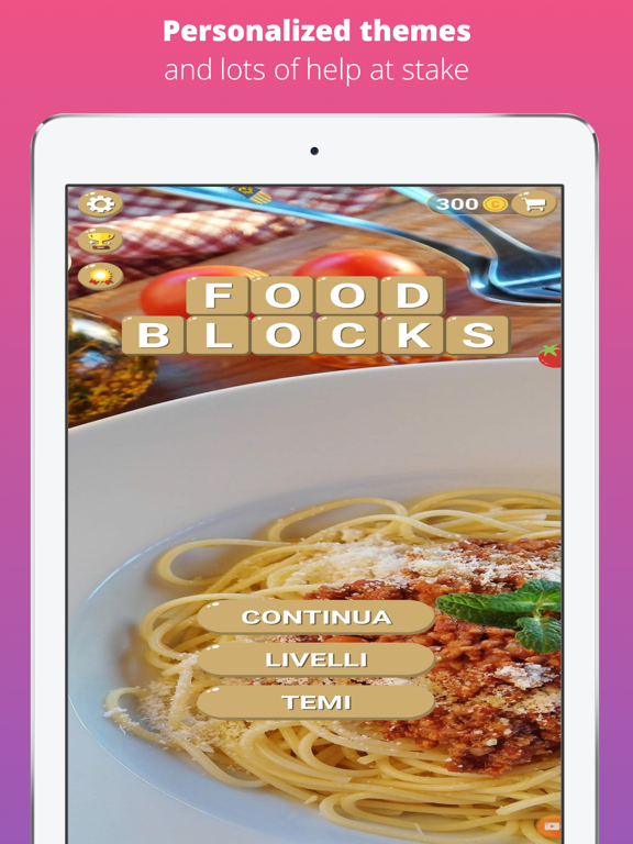 Screenshot #6 pour Food Blocks - Word Puzzle