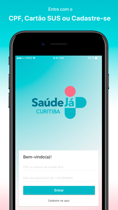 Saúde Já - Curitiba Screenshot