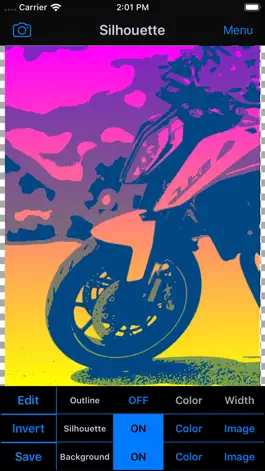 Game screenshot силуэт - Редактор изображений apk