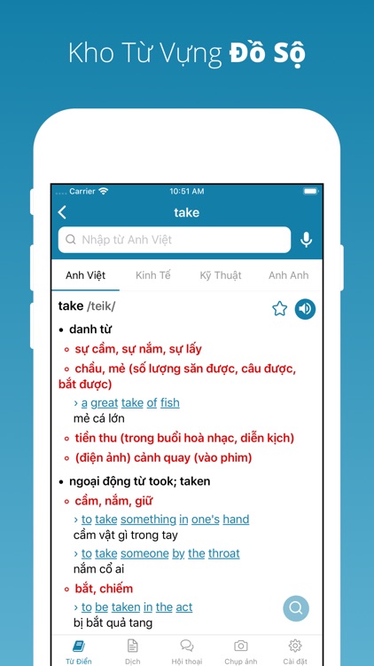 Từ Điển Anh Việt, Việt Anh