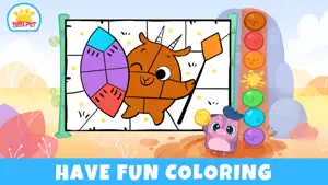 Savanna Animals games for kids screenshot 2