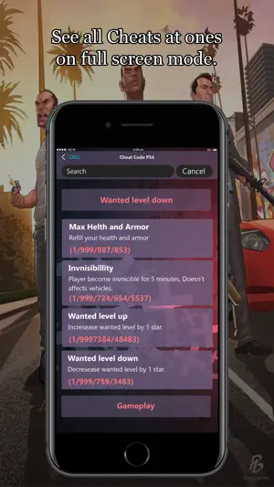 All Cheat Codes for GTA 5 screenshot 3