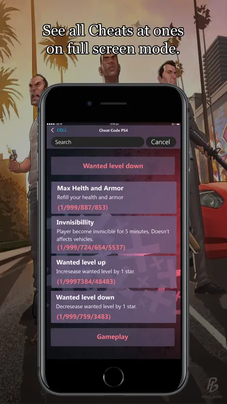 All Cheat Codes for GTA 5