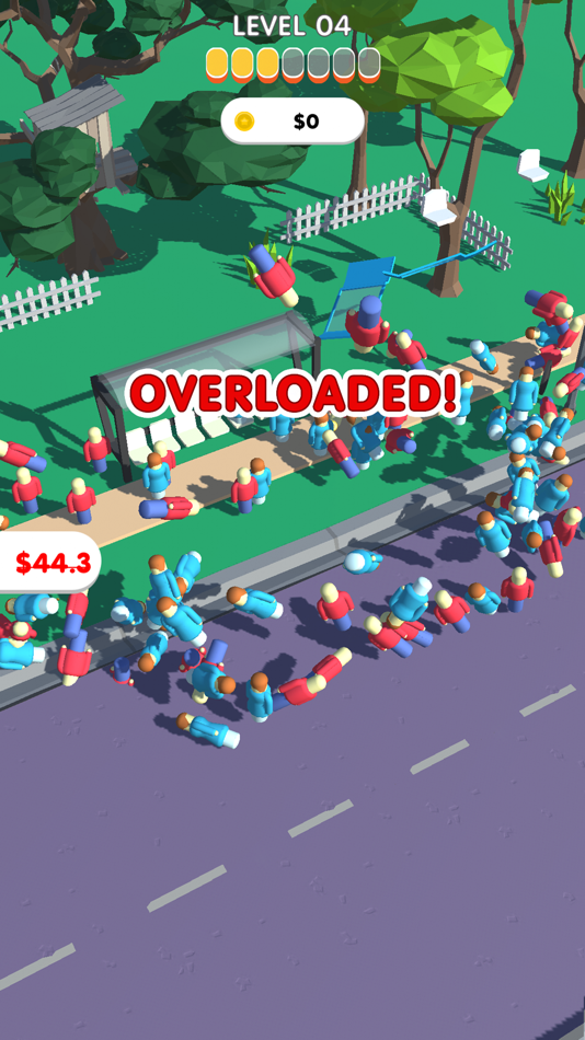#3. Overloaded! (iOS) 由: Rollic Games