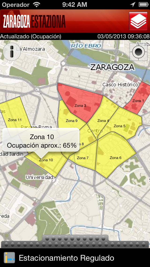 Zaragoza Parking Screenshot