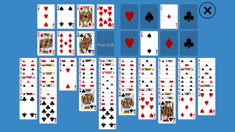 Solitaire FreeCell Two Decks