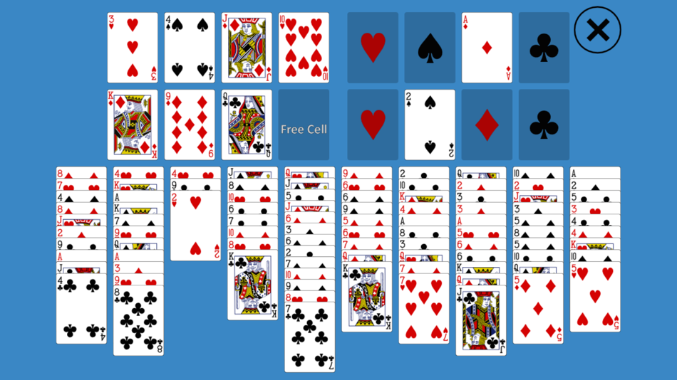 #2. Solitaire FreeCell Two Decks (iOS) 来自: Kevin White