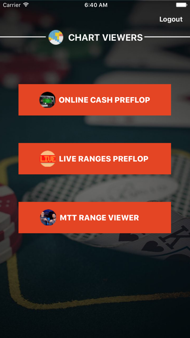 Upswing Poker Chart Viewer Screenshot