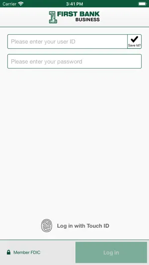 First Bank Mobile Business screenshot 2