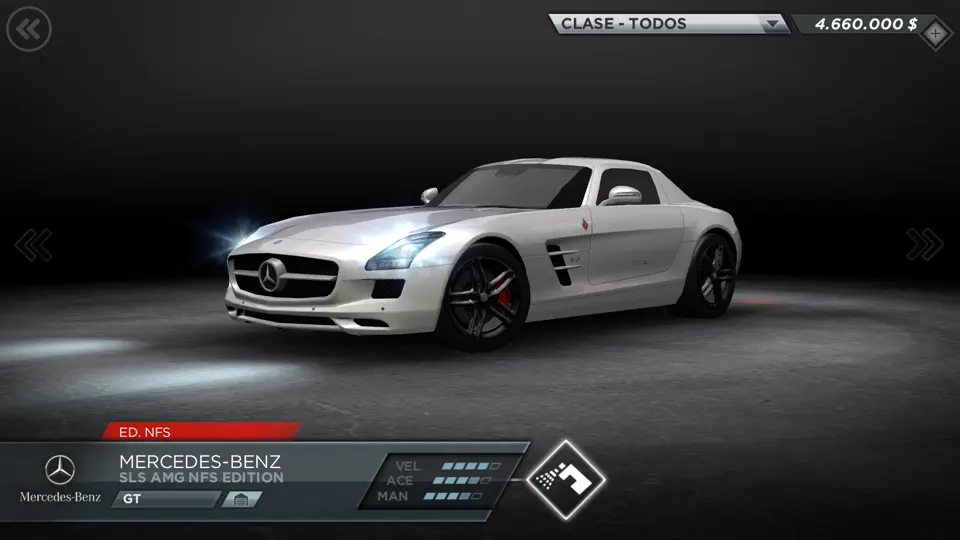 Captura de pantalla de Need For Speed™ Most Wanted en iPhone 9