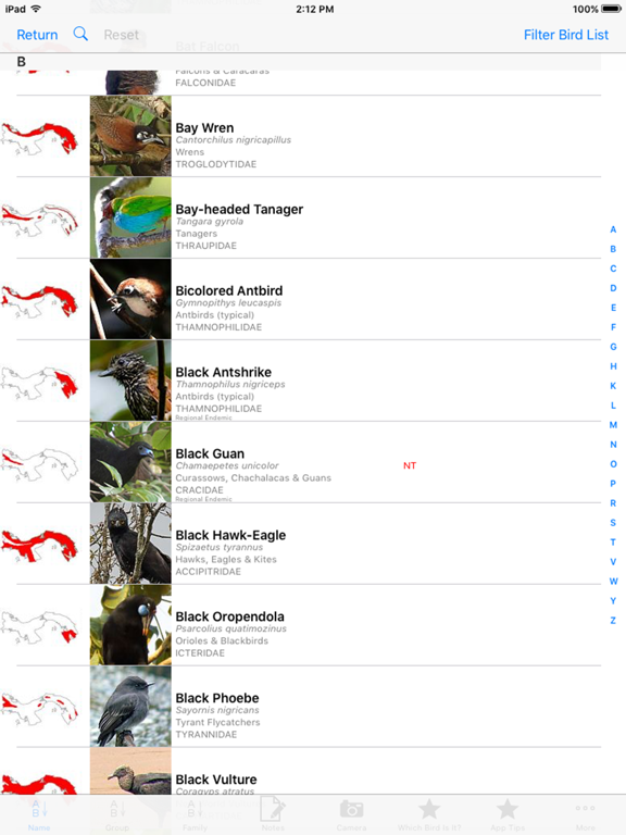 Panama Birds Field Guide Basicのおすすめ画像1