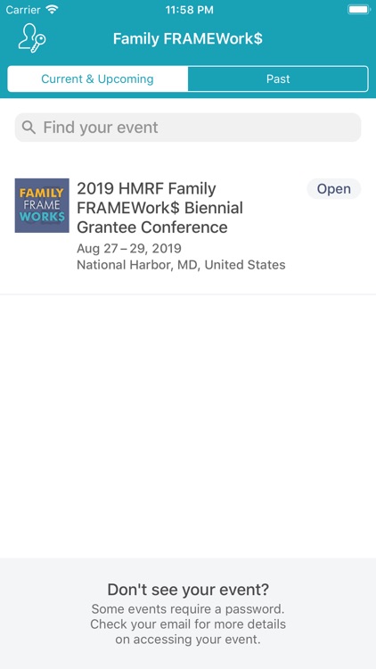 HMRF Family FRAMEWorks Conf.