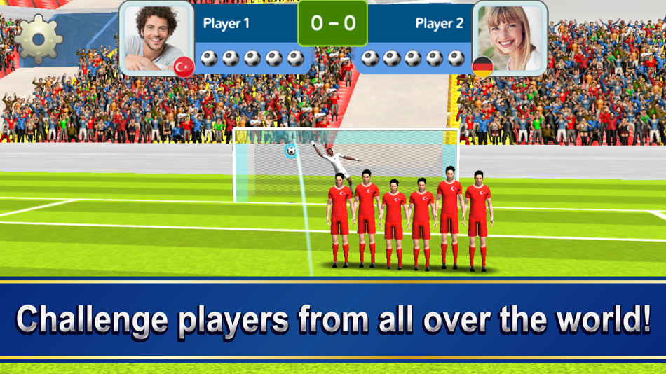 #1. Online Freekick Challenge 3D (iOS) 由: ArgeWorld