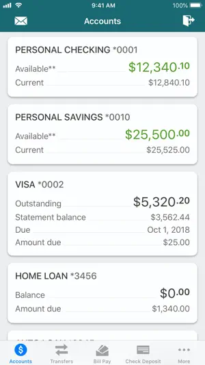 Horizon CU Mobile Banking screenshot 2