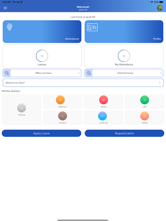 Screenshot #5 pour Poros - Attendance App