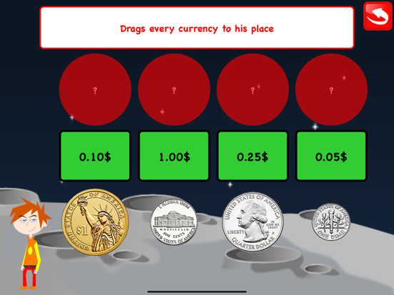 Coins Math Games Learning Lite iPad screenshot