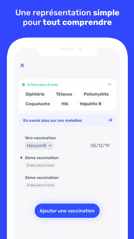 Biloba - Vaccins des enfants