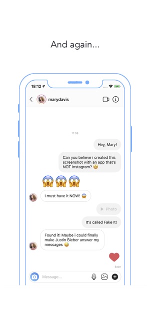 Fake It - Create your chat(圖7)-速報App