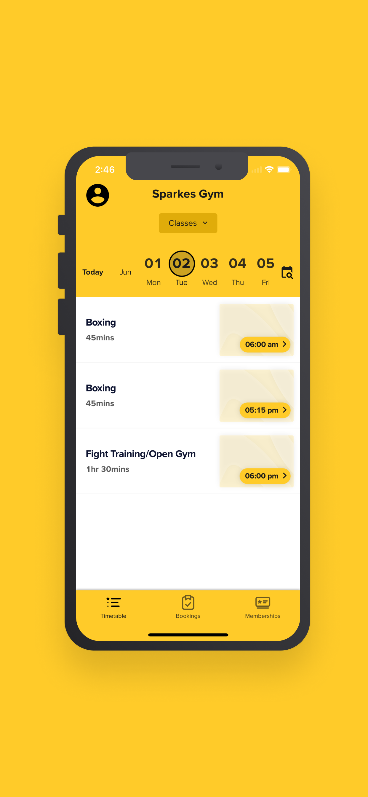 Sparkes Gym screenshot 3
