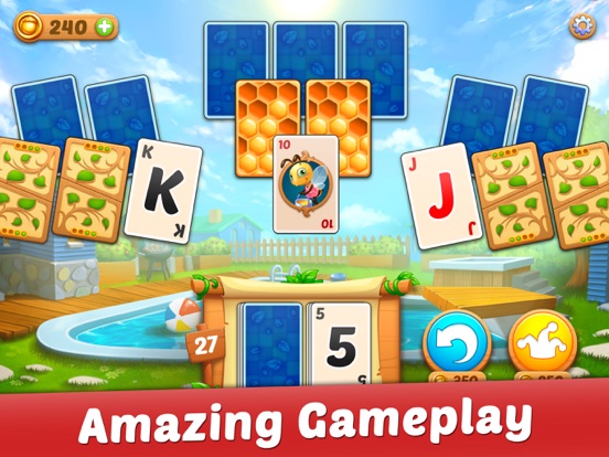 Solitaire: Forest Rescue iPad screenshot 6 - Games app