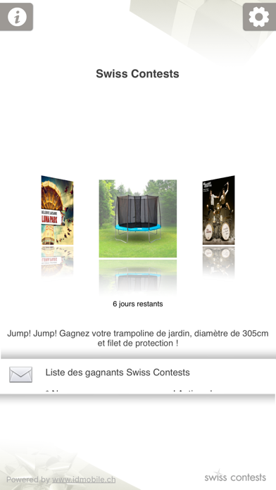 Screenshot #3 pour Swiss Contests - Concours