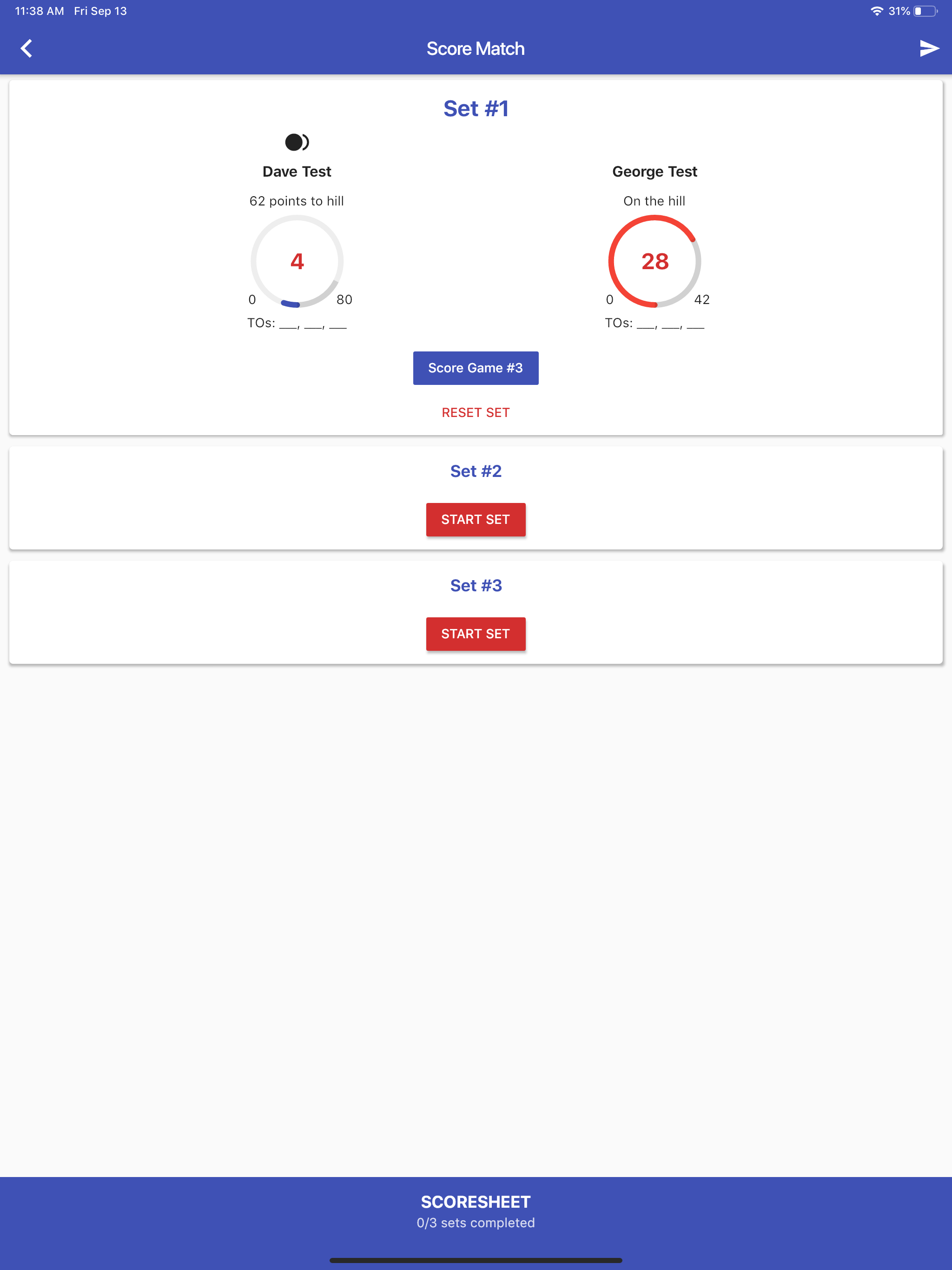 USAPL Scoring App