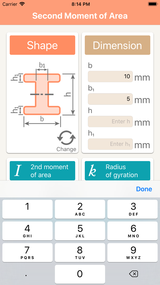 #3. Second Moment of Area (iOS) 由: Kei Suefuji