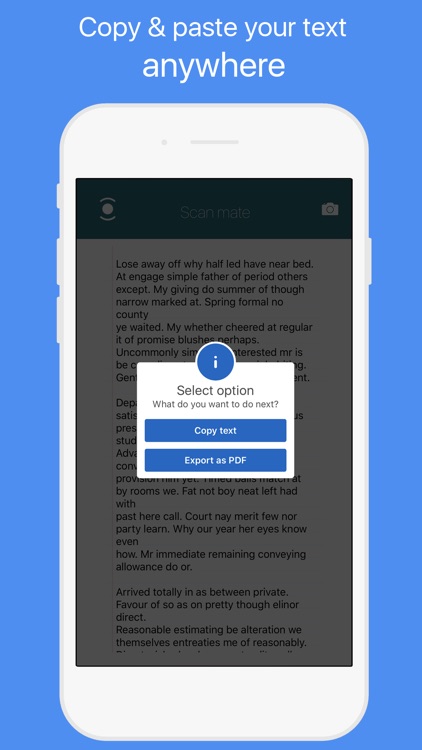 Scan mate - Image to text screenshot-4