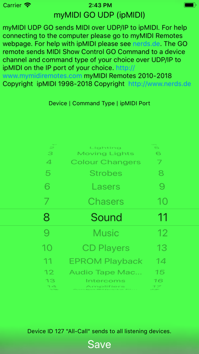Screenshot #2 pour myMSC GO UDP