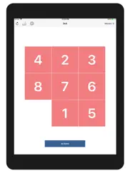 sliding puzzle - board game iPad Captures Décran 1