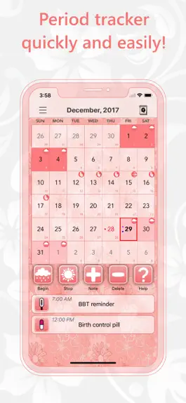 Game screenshot Tracker - Ovulation Calendar mod apk