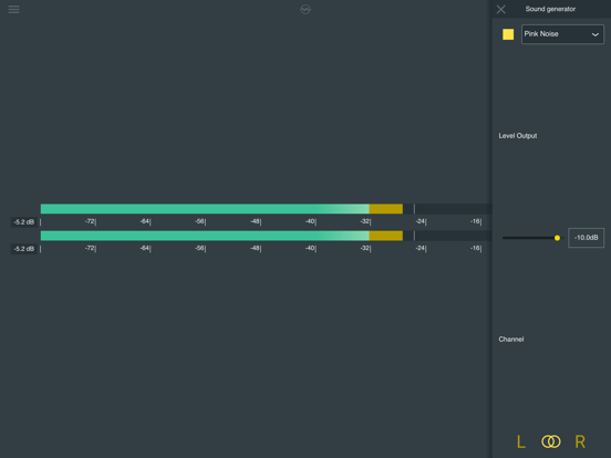 KRK Audio Tools iPad screenshot 5 - Music app