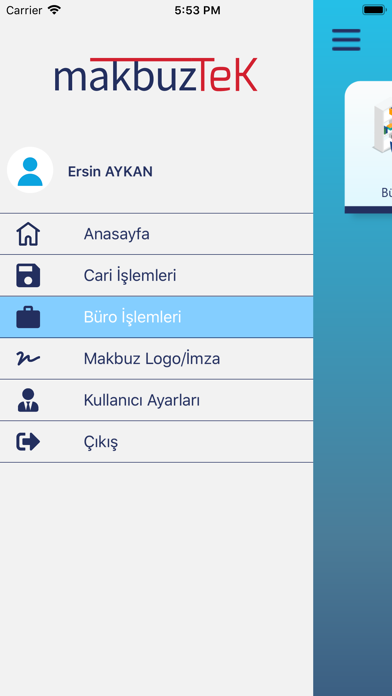 MakbuzTekMobil Screenshot
