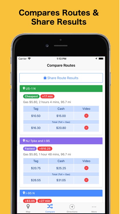 Trip Toll Calculator Tollguru screenshot-7