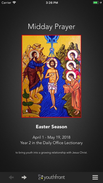 Youthfront Midday Prayer