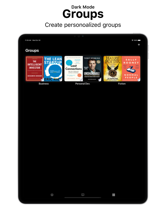 Screenshot #6 pour Minimalistic Reading List